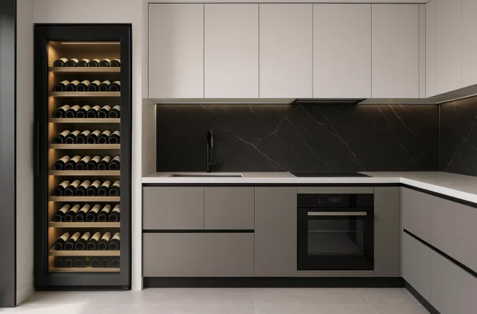 Adegas planejadas (climatizadas ou não)