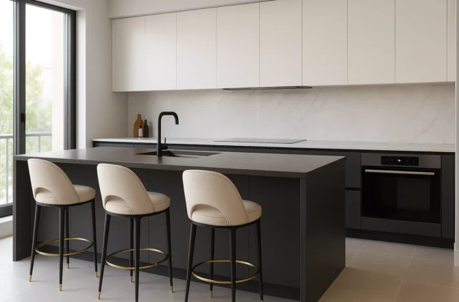 Bancadas e ilhas para cozinhas gourmet