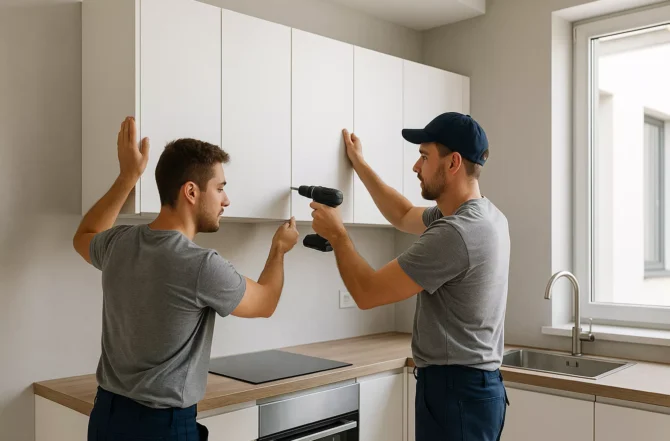 Montagem profissional dos móveis