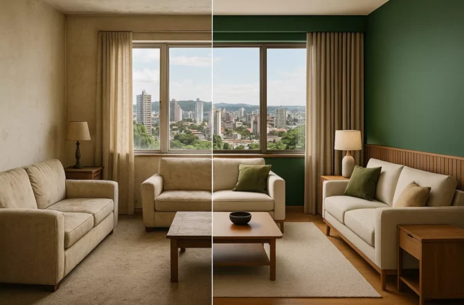 Reformas e retrabalhos em ambientes já planejados